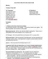 SET minutes - 17 November 2021